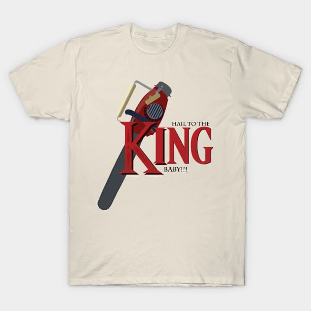 Hail To The King Baby T-Shirt by pixelcat